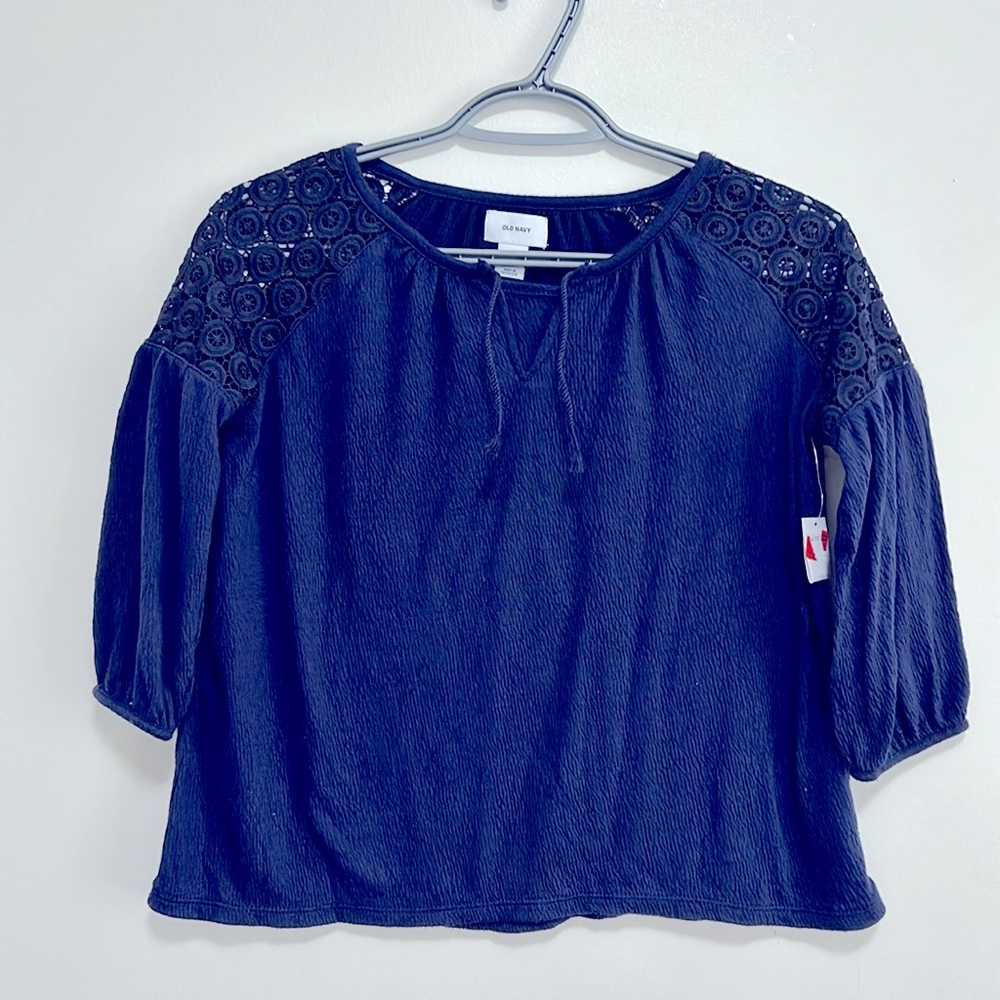BNWT Old navy blue blouse